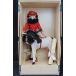 A 1996 limited edition Steiff "Felt Doll Hungarian with Horse 1912";
