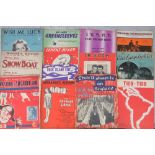 A quantity of vintage sheet music including; My Lady Greensleeves, Life could be a Dream,