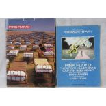 A Pink Floyd programme for the 1975 Knebworth Park concert and another programmes from their