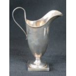 A HM silver cream jug, London 1906, maker E.Bros&B, 13.5cm tall, 2.78ozt.
