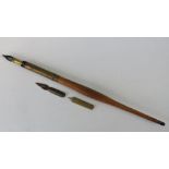 A vintage American Pencil Co dip ink pen bearing date 1902 - Simmons and Co London nib,