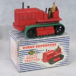 A Dinky Supertoys Blaw Knox heavy tractor No963, within original box.