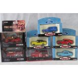 Four boxed Corgi Ford Collectables vehicles,