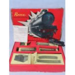 A vintage Rovex 00 gauge model electric train set with original box and guarantee certificate dated
