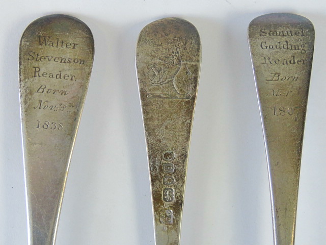 A good HM silver George III table fork, London 1791, - Image 2 of 2