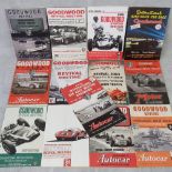 A quantity of fourteen Revival International Car Race Meeting Goodwood booklets 1999-2011.