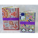 Liberty of London; two brand new hardback journals,