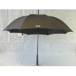 Moshino: brand new automatic umbrella, black, complete with original tags, RRP £68.