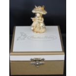 A British Silverware Limited "Beatrix Potter", unmarked silver gilt figurine of Benjamin Bunny, 2.