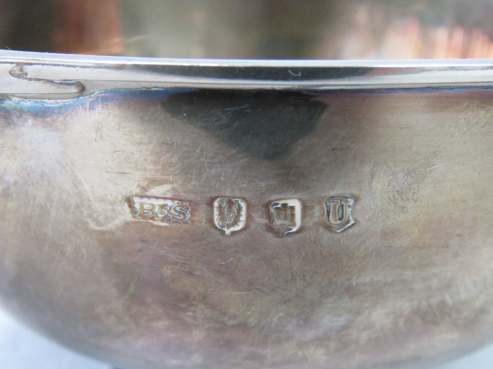 A HM silver Scottish quaich, made and retailed by Brook & Son, George St, Edinburgh. - Image 2 of 3