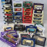 Over 30 die-cast model cars some by Lledo,