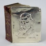 A HM silver covered copy of Tennyson's Poetical Works, published by Eyre and Spottiswoode,