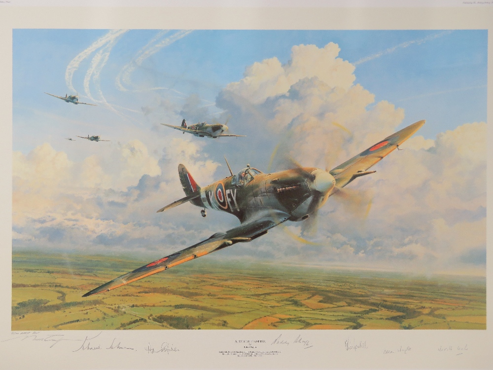 Artists Proof print: ' After the Battle' by Robert Taylor, No 47 of 100,