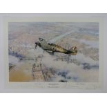 Limited Edition print; 'Defence of the Realm' by Robert Taylor, No 1202 of 1250,