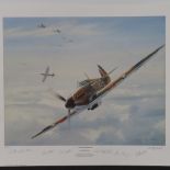 Limited Edition print; 'A Grand Aircraft' by Geoff Hunt, No 343 of 950,