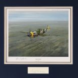 Artist Proof print; 'Hartman' by Gerald Coulson, No 7 of 100 and signed Erich Hartman under,