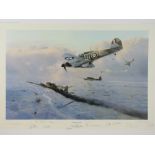 Presentation Copy print; 'Hurricane Force' by Robert Taylor,