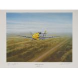 Limited Edition print; 'Knight of the Sky' by Gerald Coulson, No 65 of 300,