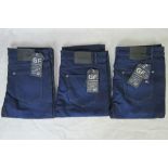 Three pairs of mens jeans, size 38R, all