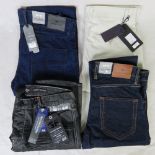 Four pairs of mens jeans, size 32R; two