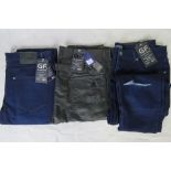 Three pairs of mens jeans, size 40R, all