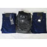 Three pairs of mens jeans, size 34R; all