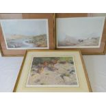 Roger McPhail limited edition print "Grouse Family" 85/500;