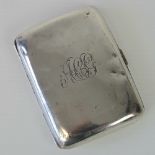 A HM silver cigarette case with gilded interior, Birmingham 1921 - S. Blanckensee & Son Ltd, 8.