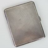 A HM silver cigarette case, London 1934 - Thomas William Lack,