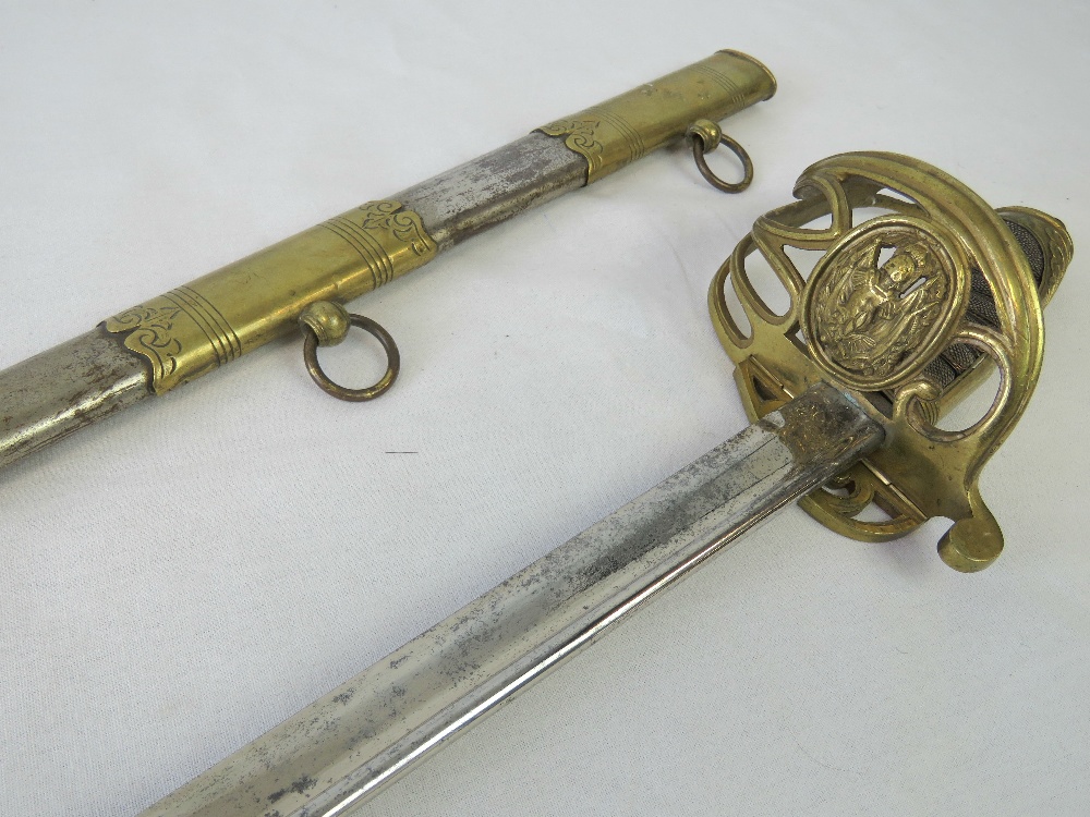 A South American ceremonial sword, with - Image 2 of 2