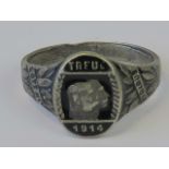 A WWI German 1914 Political ring.