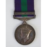 A CSM Palestine 1945-8 medal, for "10899