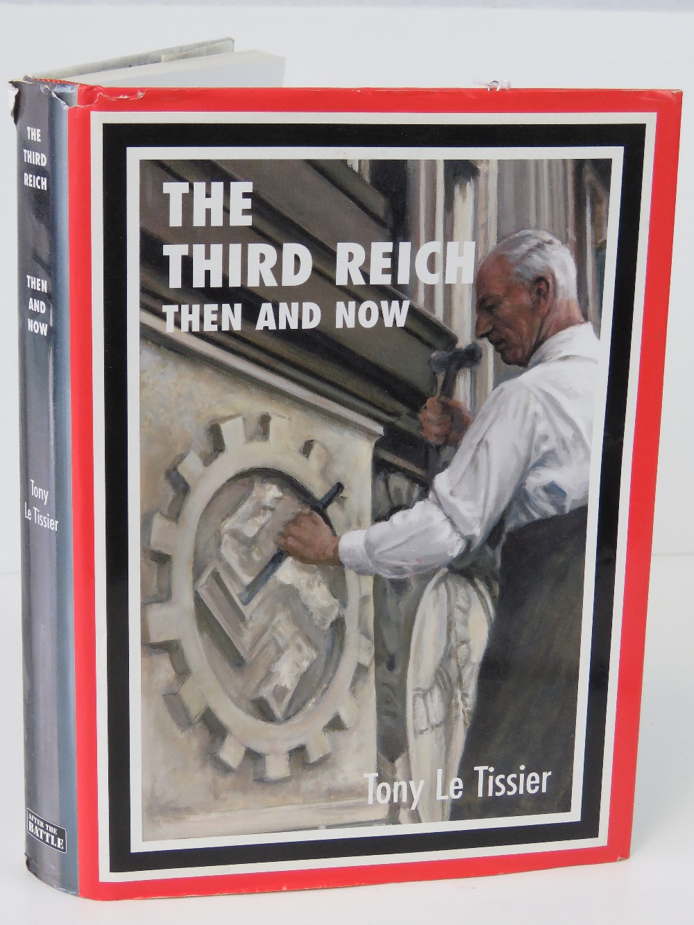 A copy of "Third Reich Then and Now" by