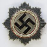 A Nazi party, enamel and white metal swa