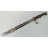 A WWI German Butcher bayonet made by Sol