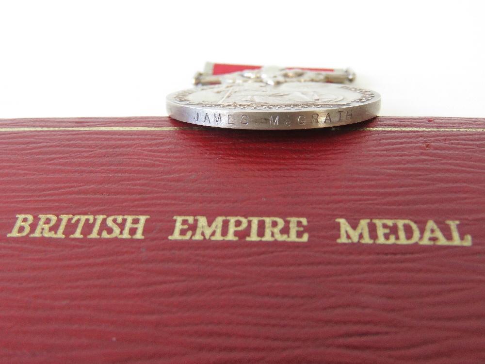 A British Empire medal with ribbon with - Image 3 of 3