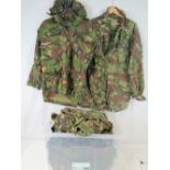 Ten British military issue DPM jackets/s