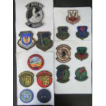 Fifteen US Airforce squadron patches, Fi