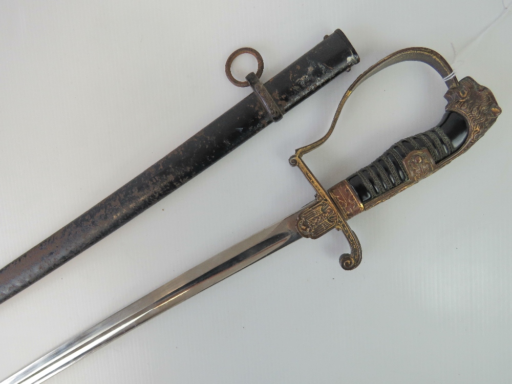 A WWII German Officers ceremonial sword