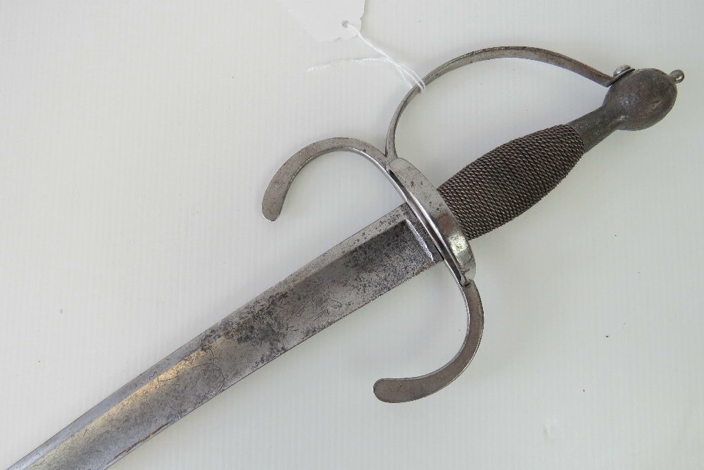 A modified European sword with reduced l