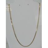 A 14ct gold 's' link chain, 38cm long, stamped 14kt, 2.3g.