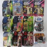 Twelve Star Wars action figures by Hasbro,