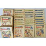 Approximately 210 Pre-WWII issues of "The Champion" comic (laterly "The Champion and Triumph");