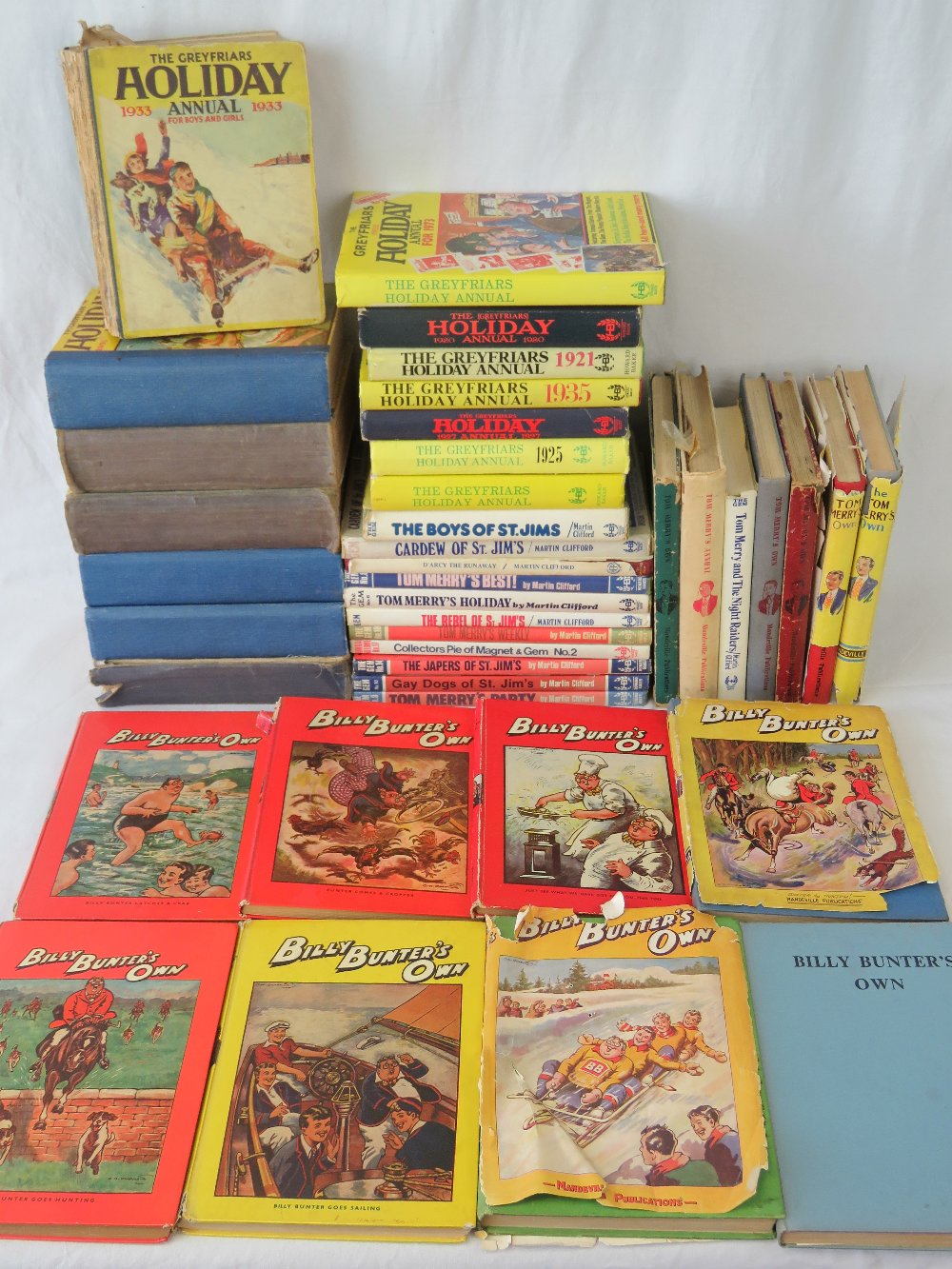 A collection of 41 post war children's annuals with some later reprints including: fourteen