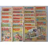 89 retro comics of "Rover and Wizard" spanning 23rd November 1963 to 25th December 1965; a/f.