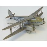 De Havilland DH88 Dragon Rapide G-A CYR - A fine scratch-built scale model of the passenger biplane