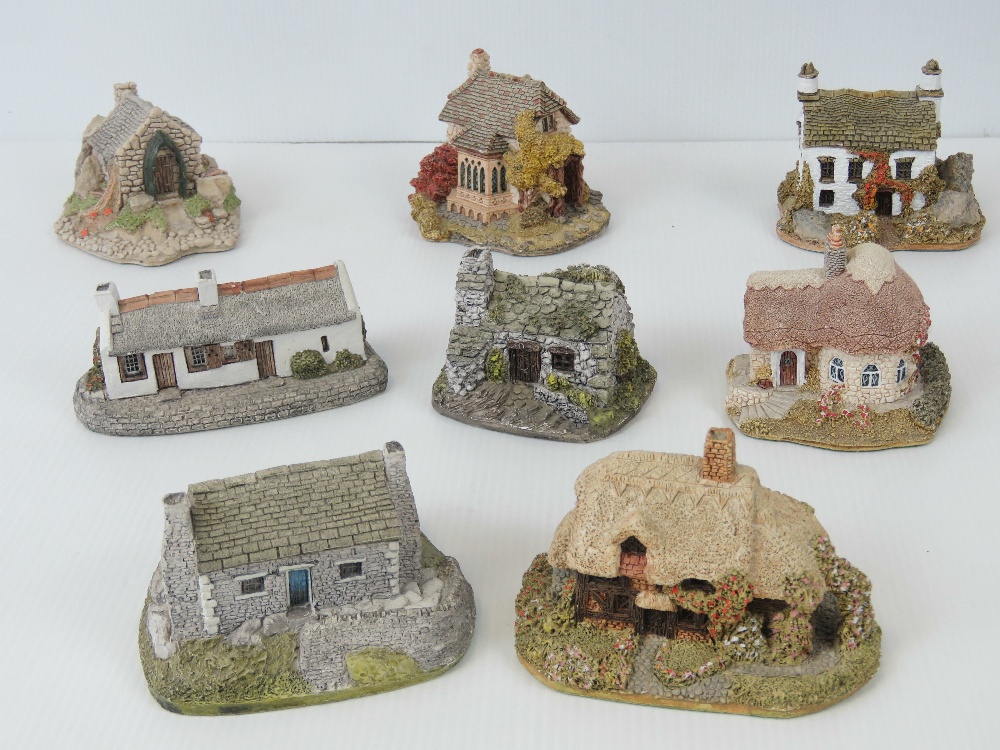 A quantity of boxed Lilliput lane cottages; Fisherman's Booth, The Hermitage, The Croft, The Briary,