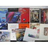 A quantity of promotional saleroom brochures including; 1983 Golf, Talbot Sunbeam Lotus,