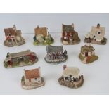 A quantity of boxed Lilliput lane cottages; Labour of Love, Clare Cottage, Sawrey Gill, Riverview,