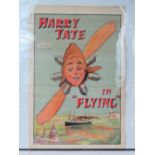 "Flying" An early 20thC Advertising Poster for Harry Tate in his Revue c1909;